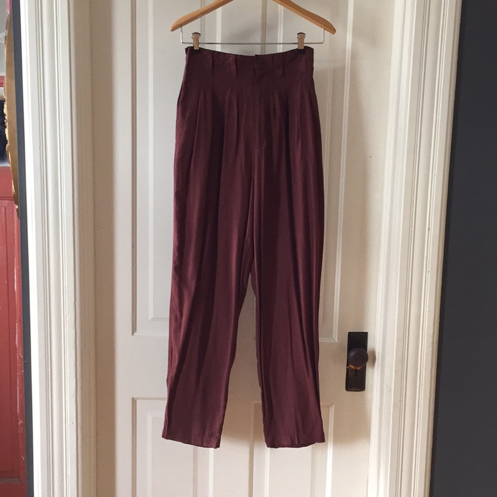 Vintage trousers, 100% rayon